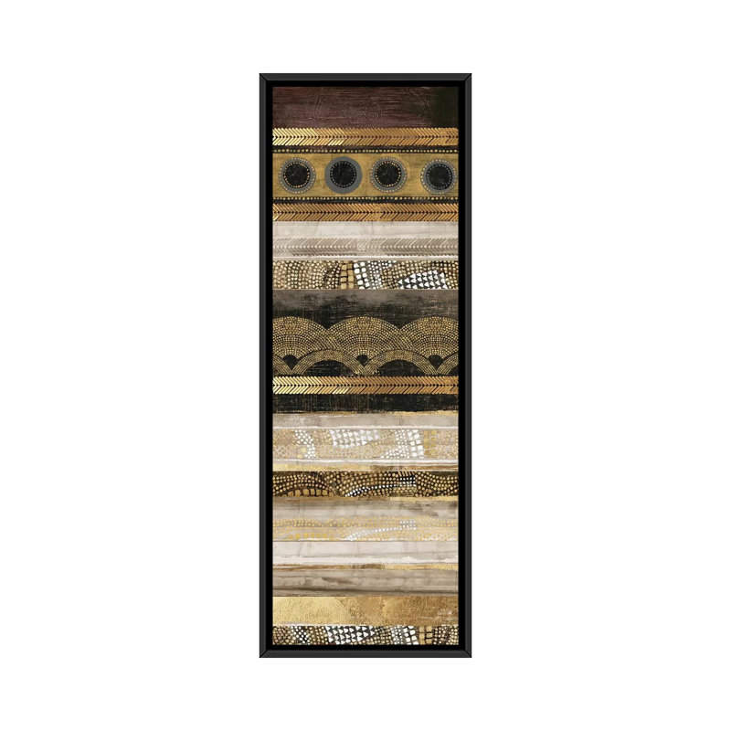 « klimt, points ii » par tom reeves, reproduction d’impression sur toile tendue, H 36 po x l 12 po x P 1,5 po, Toile tendue