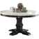Aricela 5 - Piece Marble Top Pedestal Dining Set