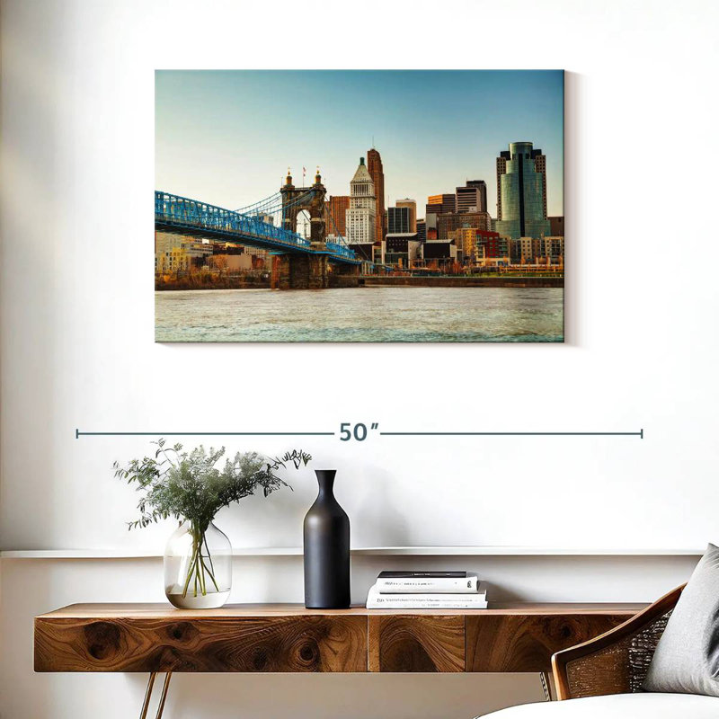 Kavia Cincinnati Ohio, 24" H x 36" W