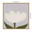 "White Tulip" par Gabrielly Guedes, reproduction d'art sur toile encadrée
