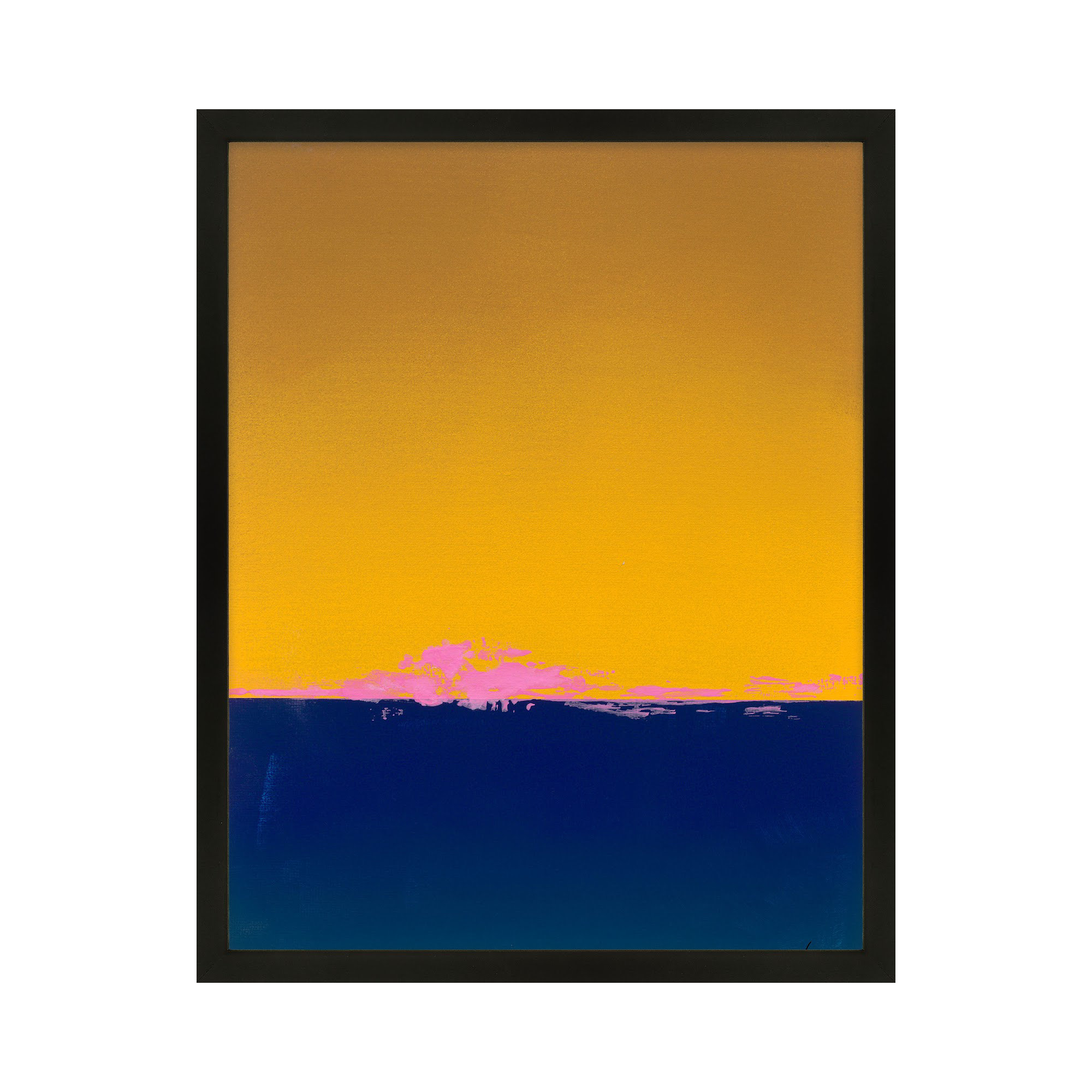 Horizon 1 by Lee Lessem, Black, 38" H x 30" W x 1.25" D
