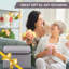 Grands bacs de rangement pliables et empilables de 17 po avec couvercle Quarts [3-Pack]
