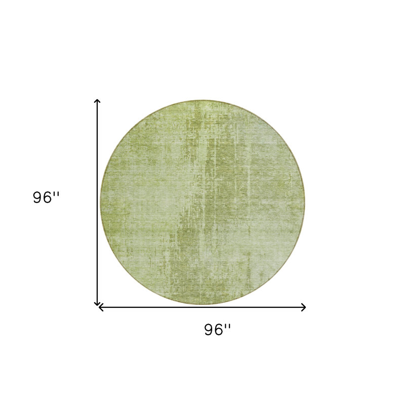 Tapis rond 8 po