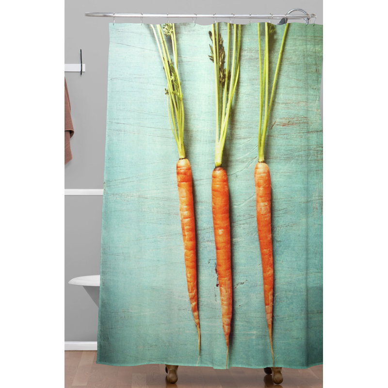Rideau de douche simple manger votre legumes