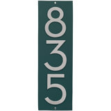 Floating 1-Line Wall Address Plaque