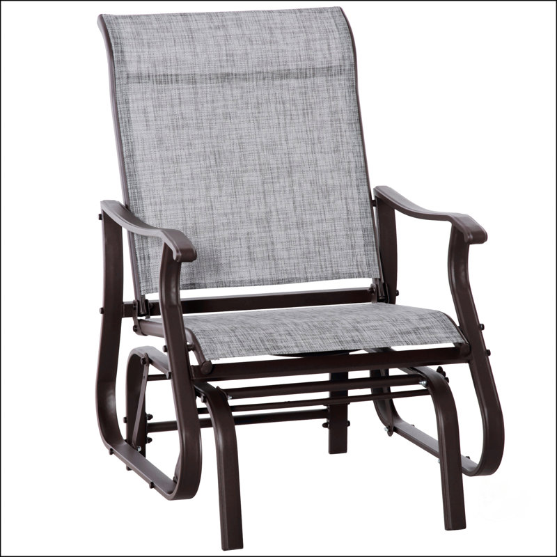 Fauteuil oscillant d'extérieur
