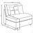 4-Piece Upholstered Sectional Sofa