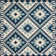 Tapis turquoise/bleu Northpoint