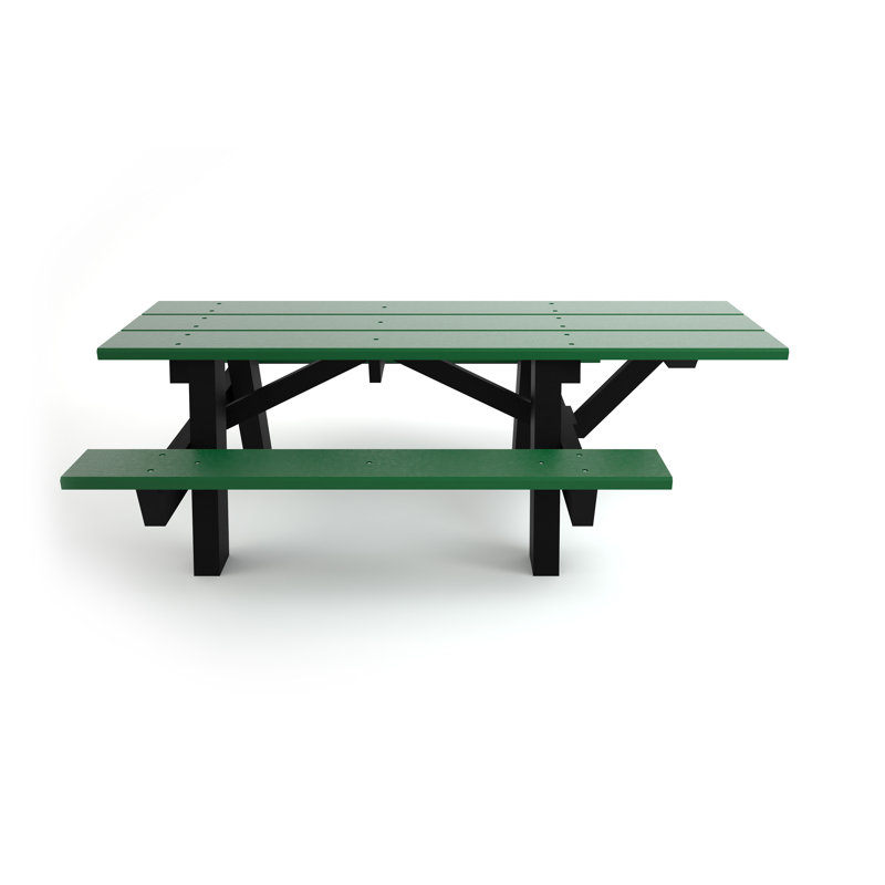 Table à cadre en A Montelongo ADA, Aucun, Vert