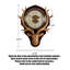 Horloges murales brunes et blanches-112851209