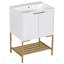 Meuble-lavabo avec lavabo, meuble-lavabo