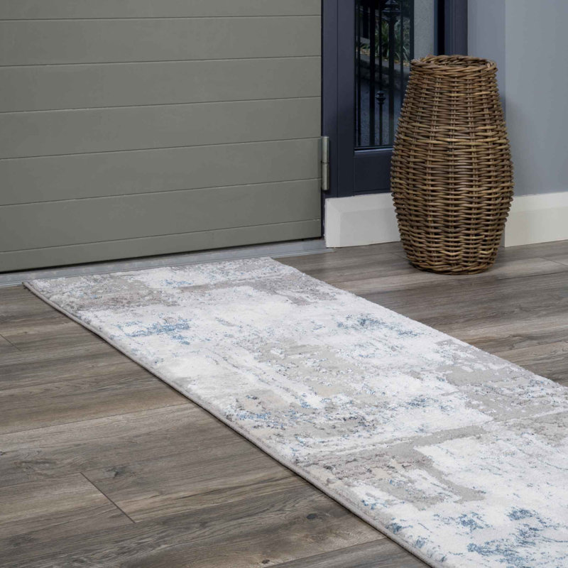 Taren Abstract Area Rug, Runner 70 x 240cm