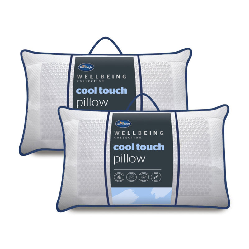 Silentnight Wellbeing Cool touch Pillow Pair