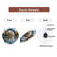 Horloge murale décorative en acier inoxydable pour horloge murale 12 po