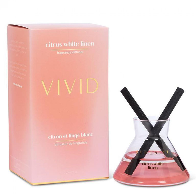 Diffuseur roseau, Lin agrume blanc