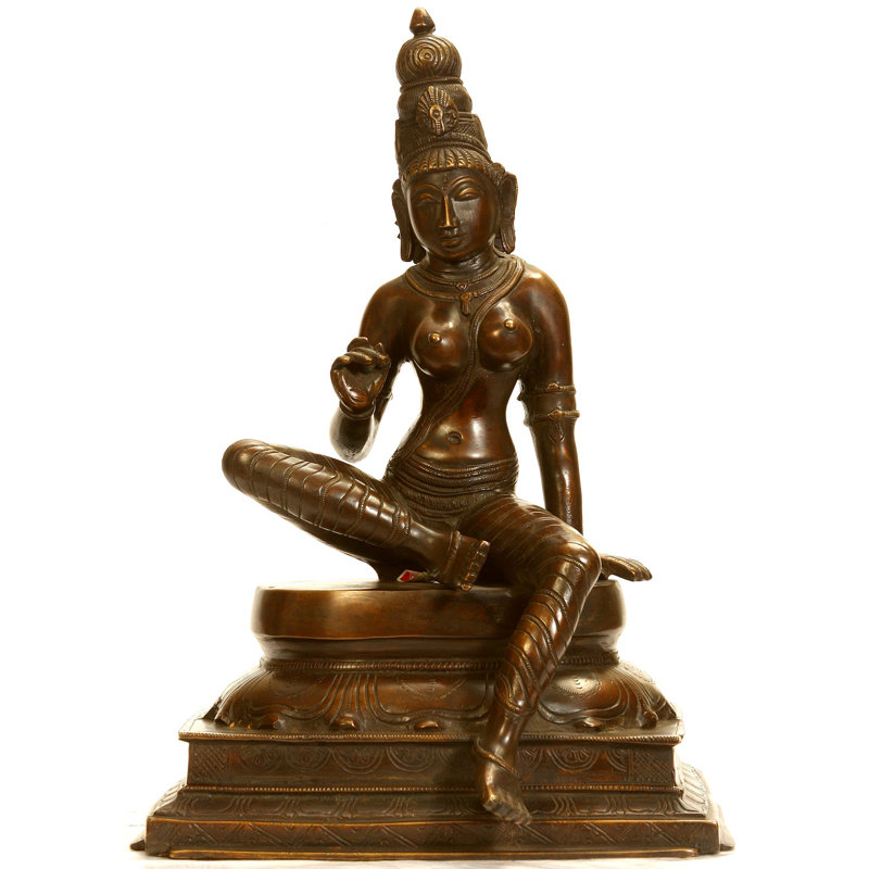 Religious & Spiritual Figurines & Sculptures, Antique, 14"H x 10"W x 8"D