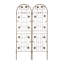 Treillis de jardin en métal antirouille pour plantes grimpantes-115361893-115361895