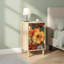 36cm W Engineered Wood Bedside Table