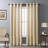 Galion Solid Color Semi-Sheer Thermal Grommet Single Curtain Panel-32112342-17794572