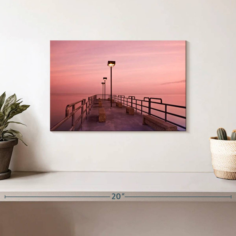 Aletra Edgewood Park Pier, 8" H x 12" W