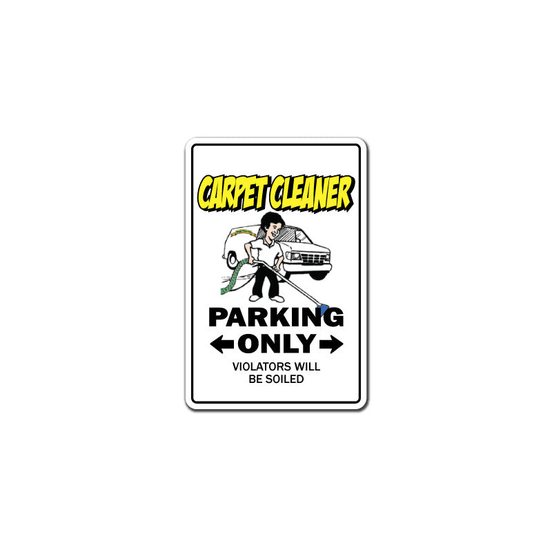 Carpet Cleaner Decal