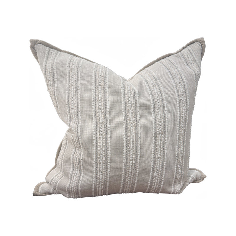Oreiller Tayos Natural 24x24, 24 po x 24 po, Polyster