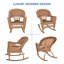 Chaise berçante en osier Raenesha-21220069-21220062