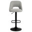 Tabouret de bar rotatif à hauteur ajustable Bridgette-1974955259