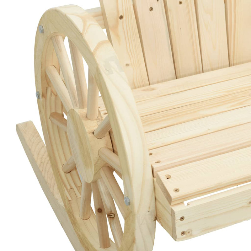 Opperman Outdoor Adirondack Chair, Brown