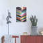 «Vivid Watercolor Chevron II» par Grace Popp-1205811968