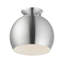 Plafonnier semi-encastré 1 lumière 10 po Fez-1733132838