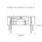 Retro Multifunctional Practical Console Table