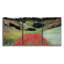 «Sunrise» par Monet sur toile, reproduction de 3 pièces-95015365