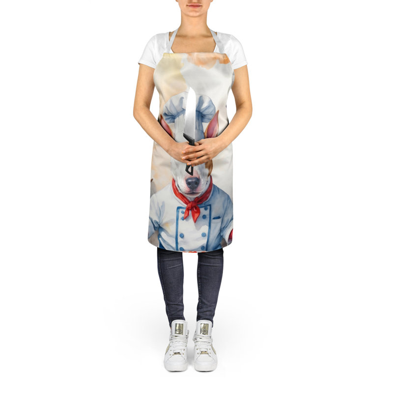 No Pattern Bib Apron