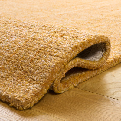 Abstract Hand Tufted Performance Solid Colour Indoor Rug