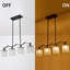 Luminaire suspendu 4 lumières Sufyaan