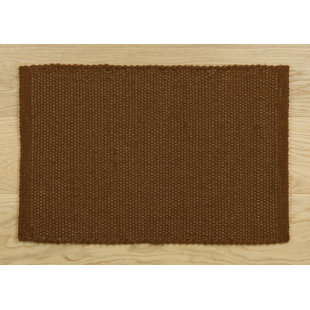 Solid Colour Wool Area Rug