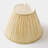 14" Candy Stripe Gathered Empire Yellow Lamp Shade
