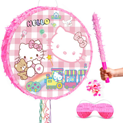 Hello Kitty Pinata, Hello Kitty Themed Pinata Set