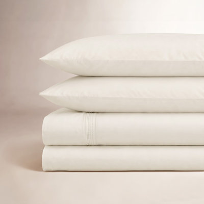 Refined Organic Percale Percale Sheet Set