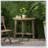 WESTMONT HALF-ROUND BISTRO TABLE, GREY