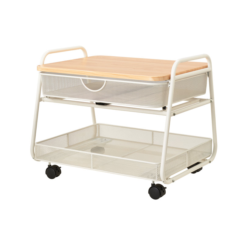 Onyx™ Under Desk Machine Stand, White