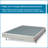 Osiris 7.75" Metal Bed Frame-825016418-907075686