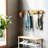 Solid Wood 5 - Hook Wall Mounted Coat Rack-43874428