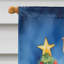 Drapeau de Noël maison de renne-112702205