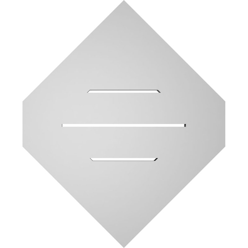 Pente verticale verticale en uréthane Signature, H 22 po x l 18 po x P 1 po