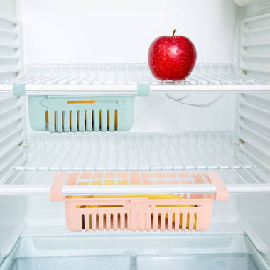Refrigerator Organizer Bins Kitchen Food Storage Box Fridge Rack Drawer  Shelf Separate Food Vegetable Fruit Fresh Containers Space Saver 