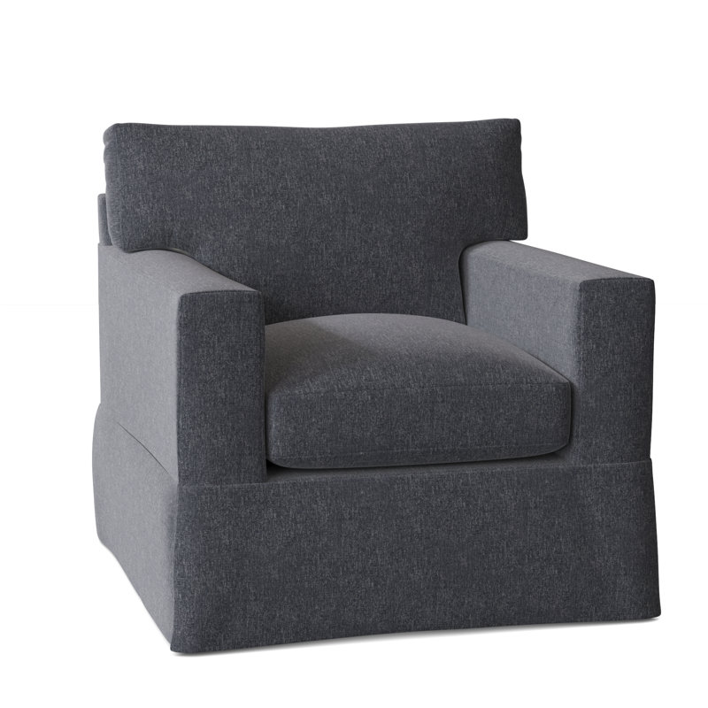 Fauteuil à housse large 37 po McCall, Minéral Crafty