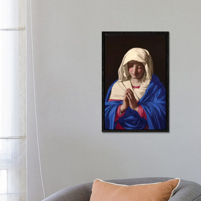 The Virgin In Prayer, 1640-50 by Il Sassoferrato - Painting on Canvas
