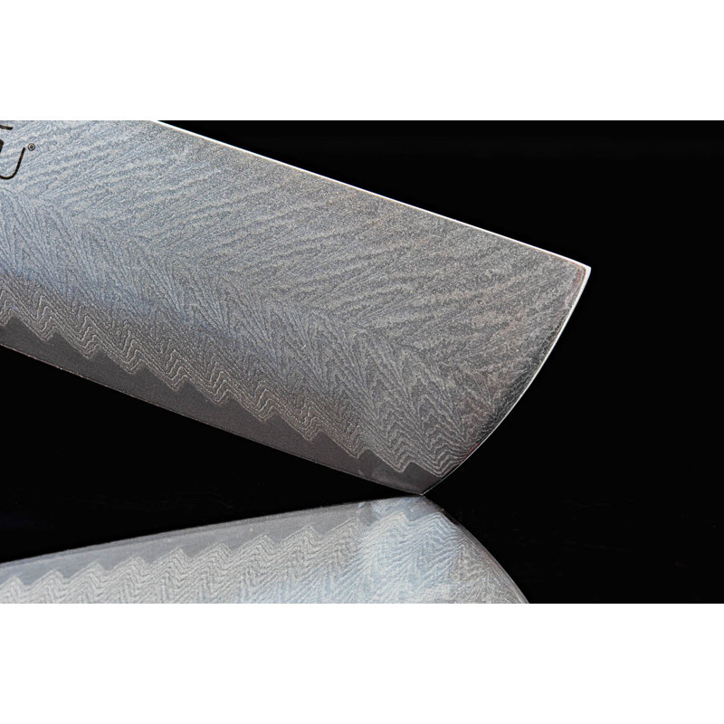 Fendoir japonais Ginsu Katana 7 po Damas